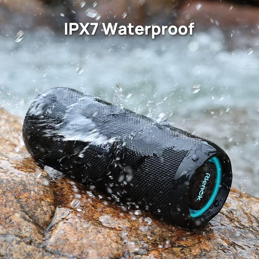 Bluetooth 5.3 Portable, Wireless, and Waterproof Speaker with 30W Enhanced Bass