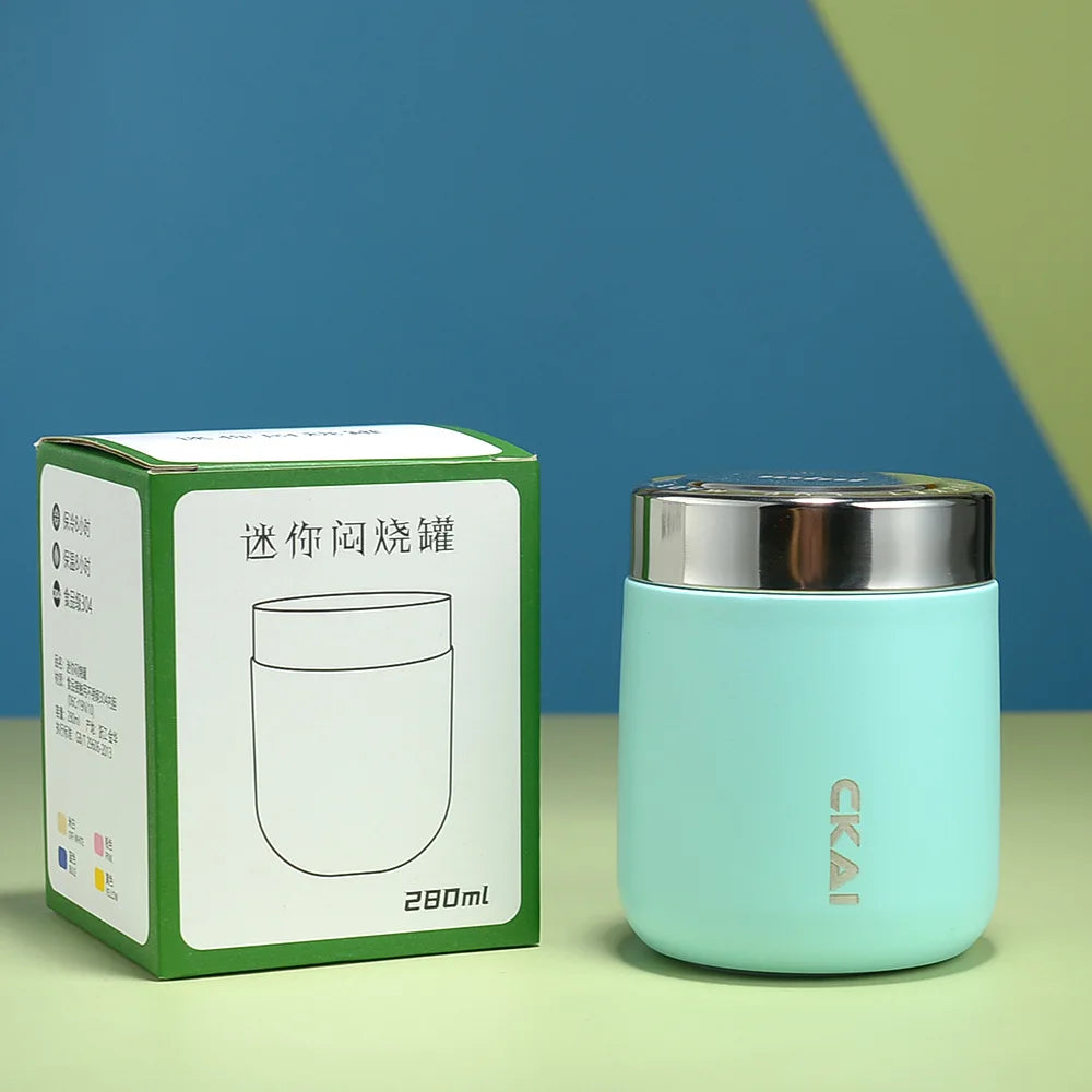 280ml Mini Stainless Steel Vacuum Thermal Leak-Proof Flask