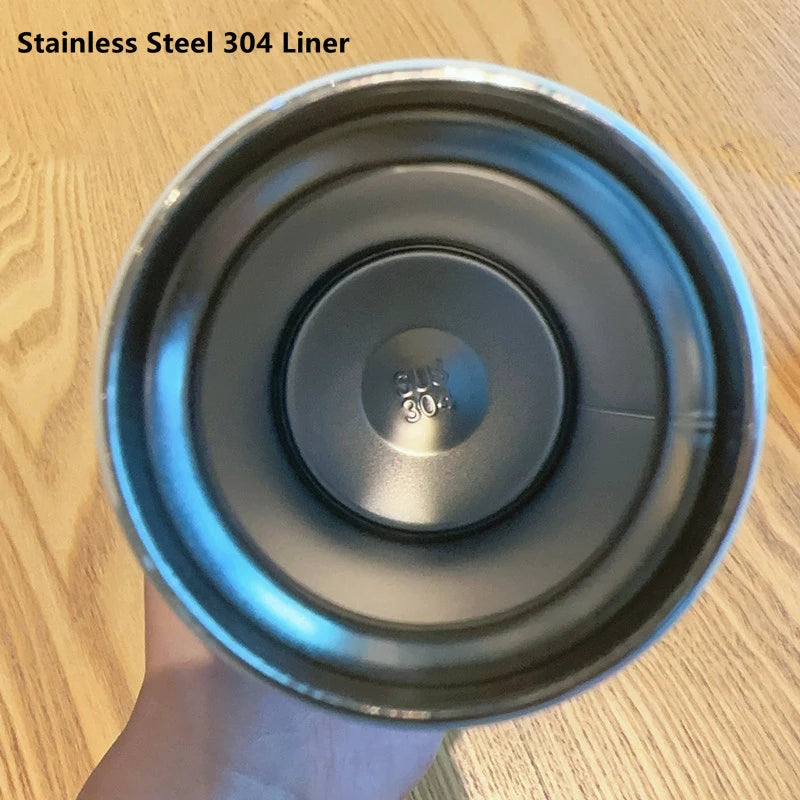 Meow-The Cat Stainless Steel Thermal Flask with Straw for Kids