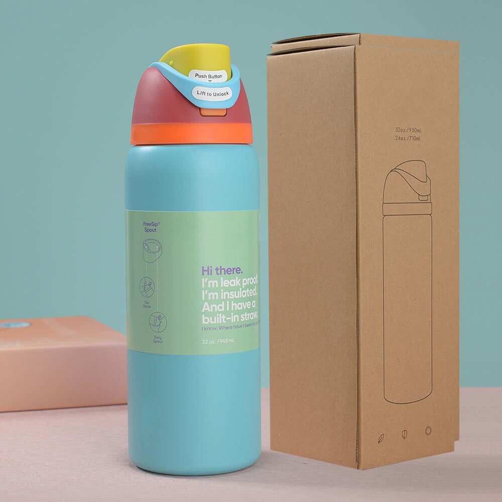 mxei branded water bottle