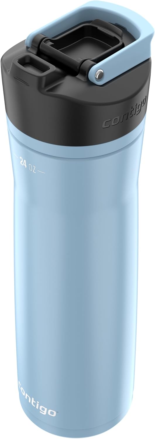 Contigo AUTOSEAL hydration bottle with flip cover and one-handed operation