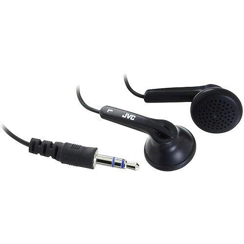 Retro-style in-ear headphones with 13.5mm drivers and black finish