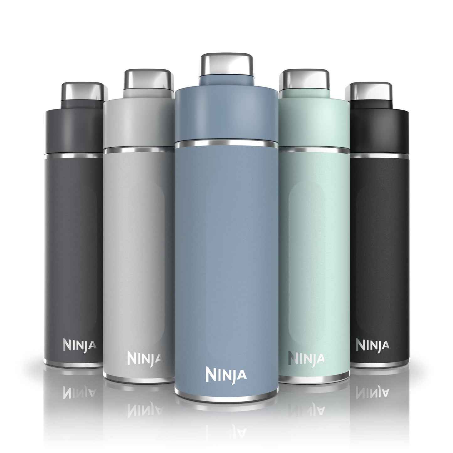 Ninja travel flask with BubbleLock technology for lasting fizz