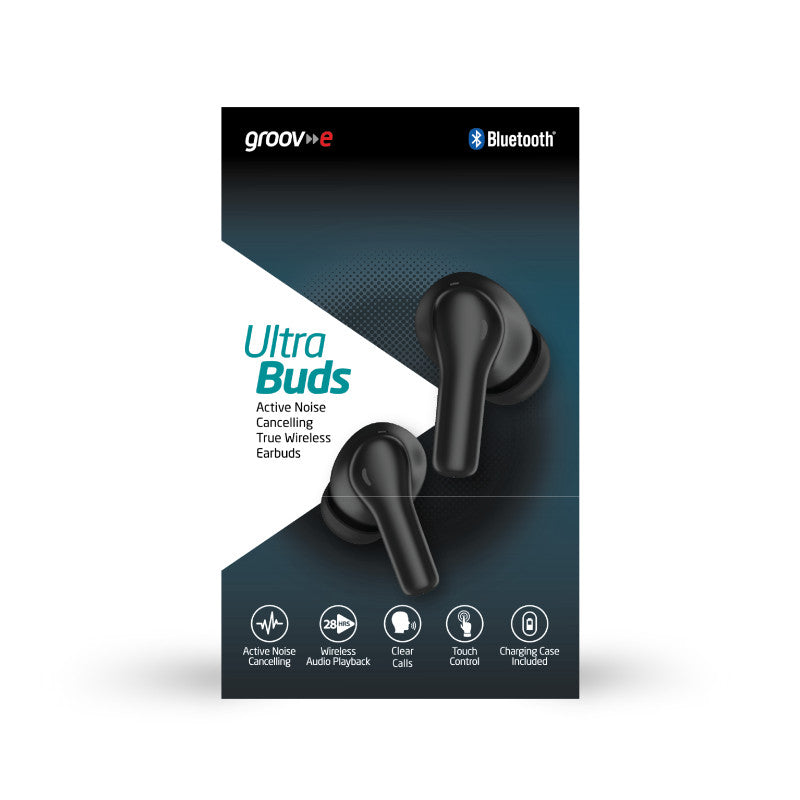 Groov-e Ultra Earbuds True Wireless Stereo Touch Control Earphones