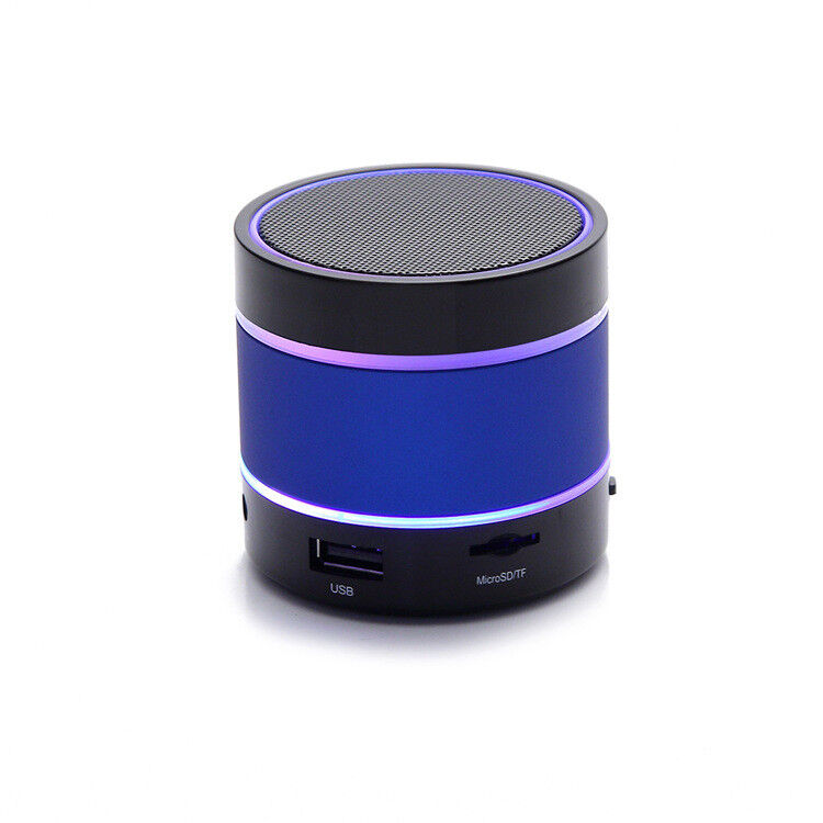 Bluetooth Wireless Speaker Portable with LED Light & Extra Bass