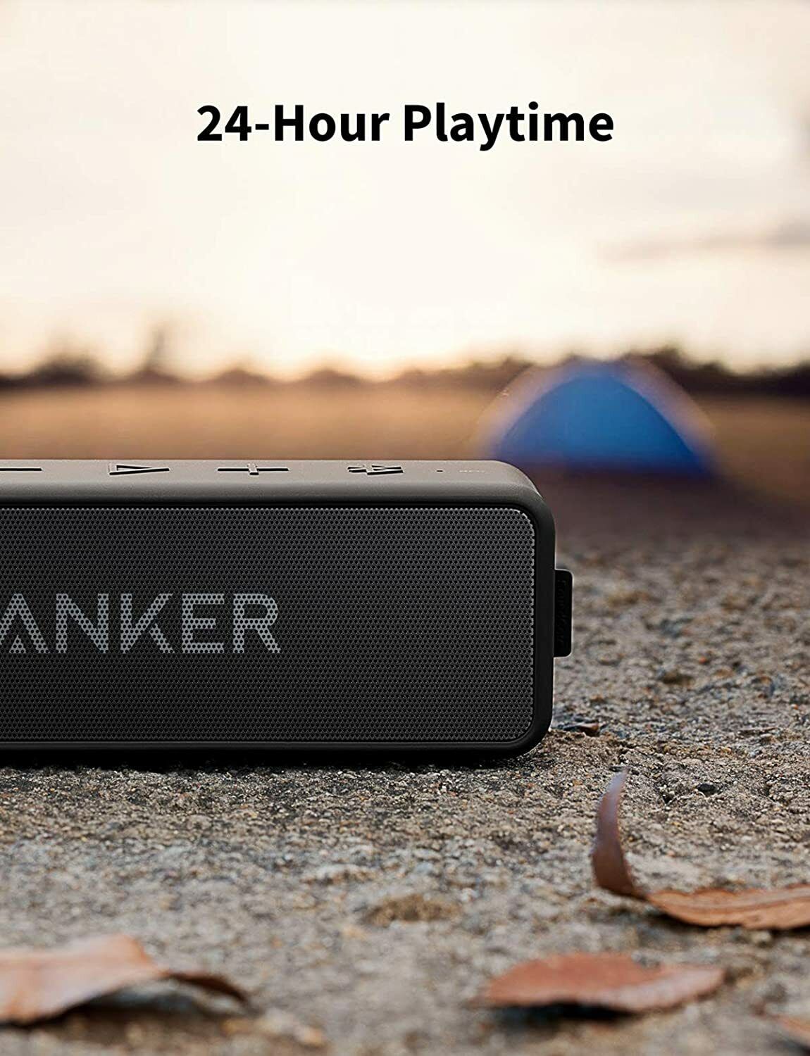 Anker Soundcore 2 Portable 12 W Bluetooth Wireless Speaker IPX7