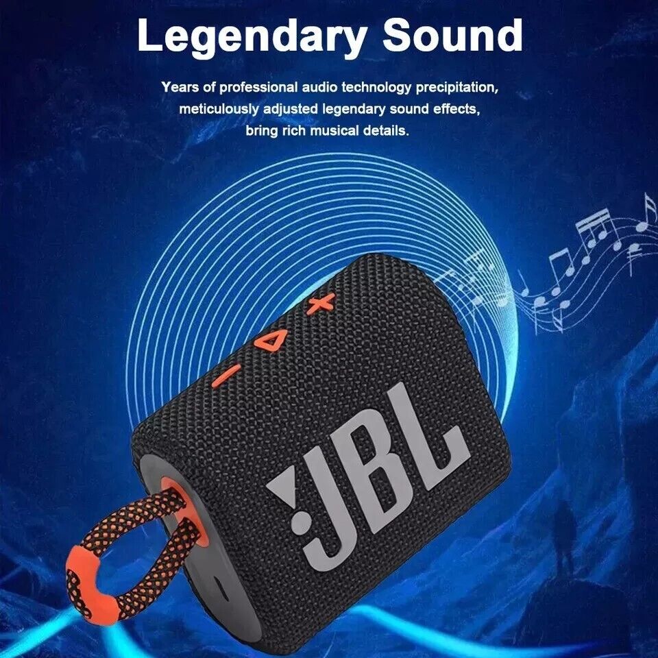 JBL Go3 Portable Wireless Bluetooth Waterproof Mini Speaker