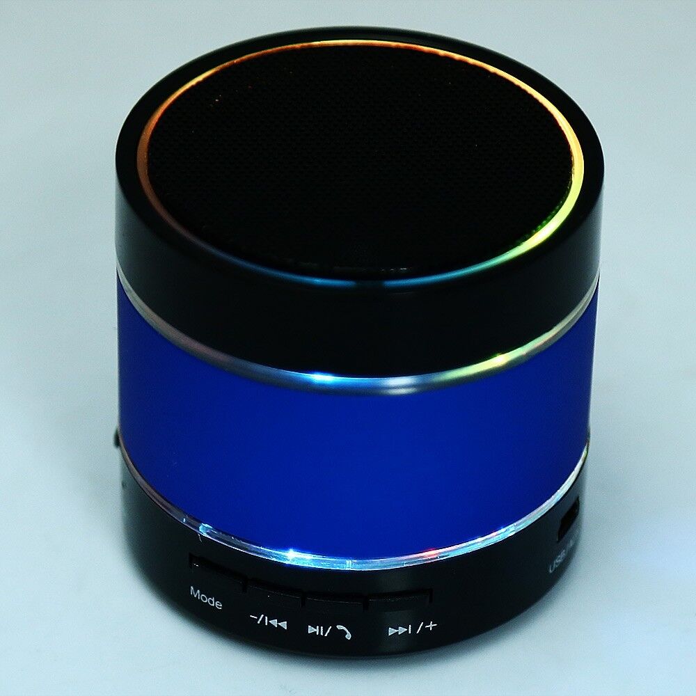 Bluetooth Wireless Speaker Portable with LED Light & Extra Bass