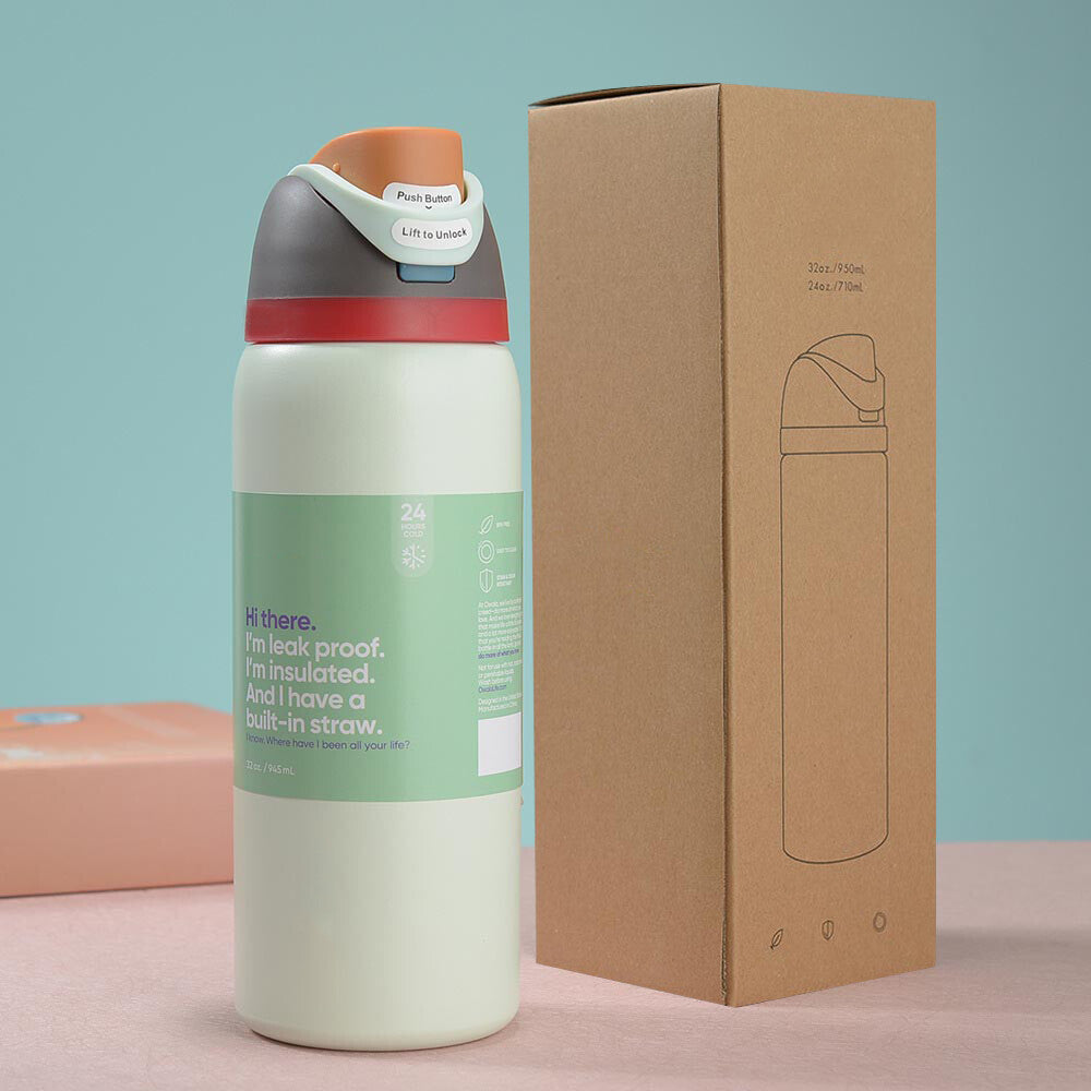mxei built in straw flask