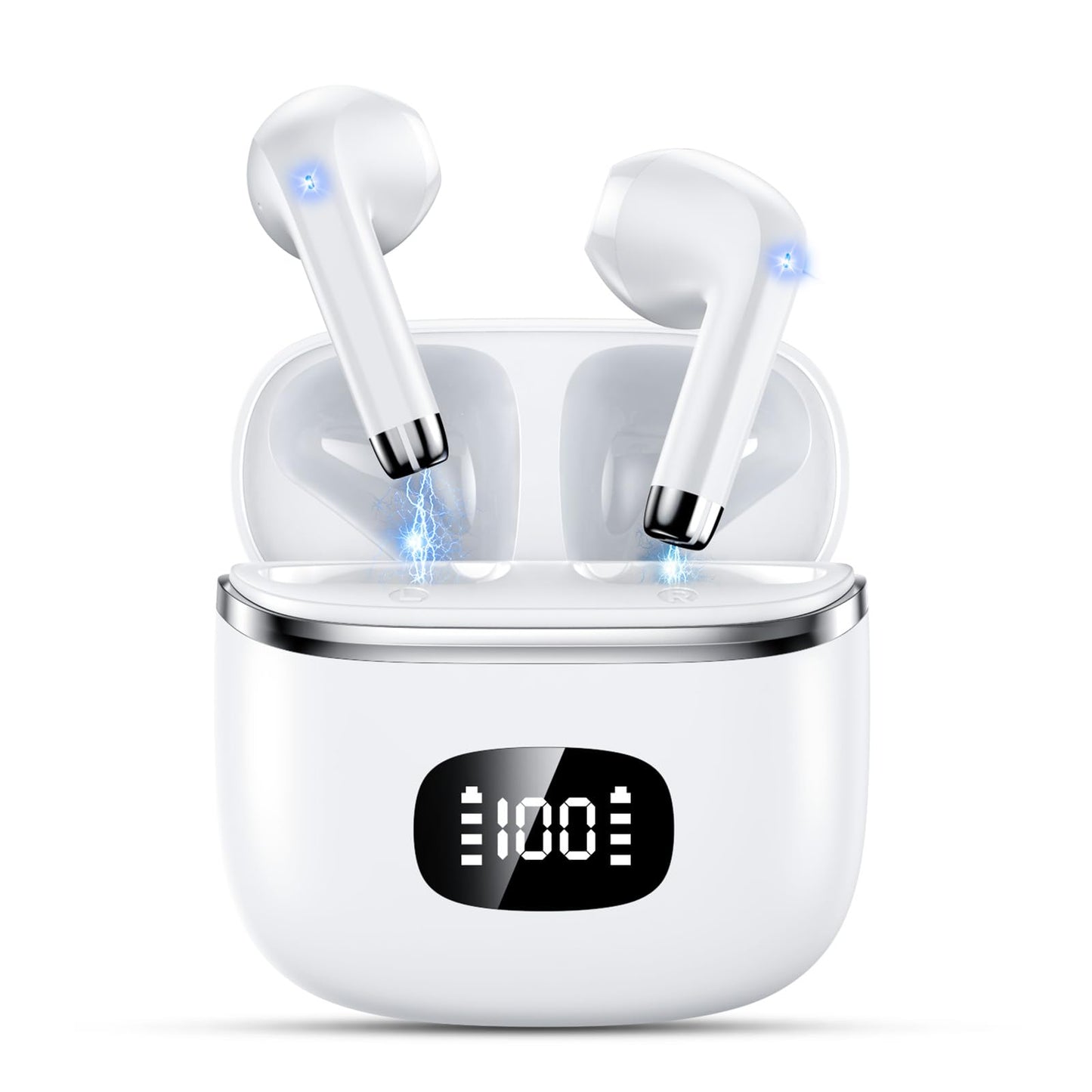 Wireless Earbuds - Bluetooth 5.3 Headphones HiFi Stereo Deep Sound