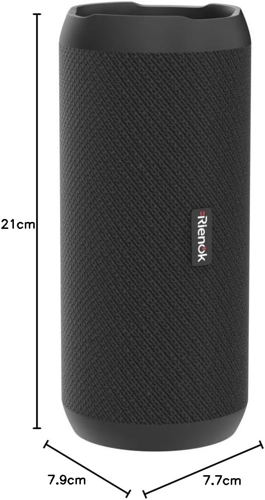 Bluetooth 5.3 Portable, Wireless, and Waterproof Speaker with 30W Enhanced Bass