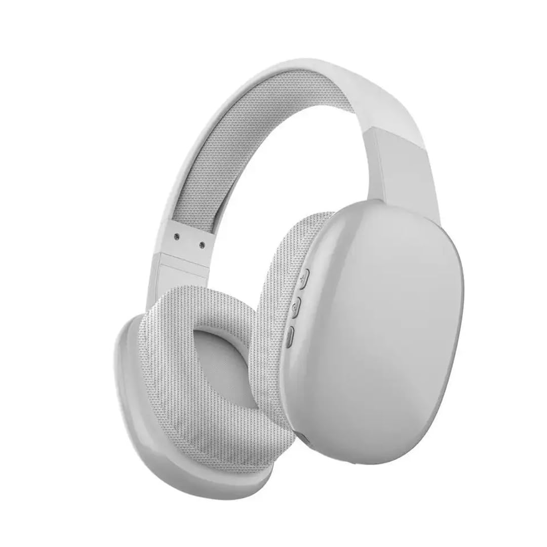 Wireless Over-Ear Bluetooth Headphones with Built-In Mic and TF Card Slot