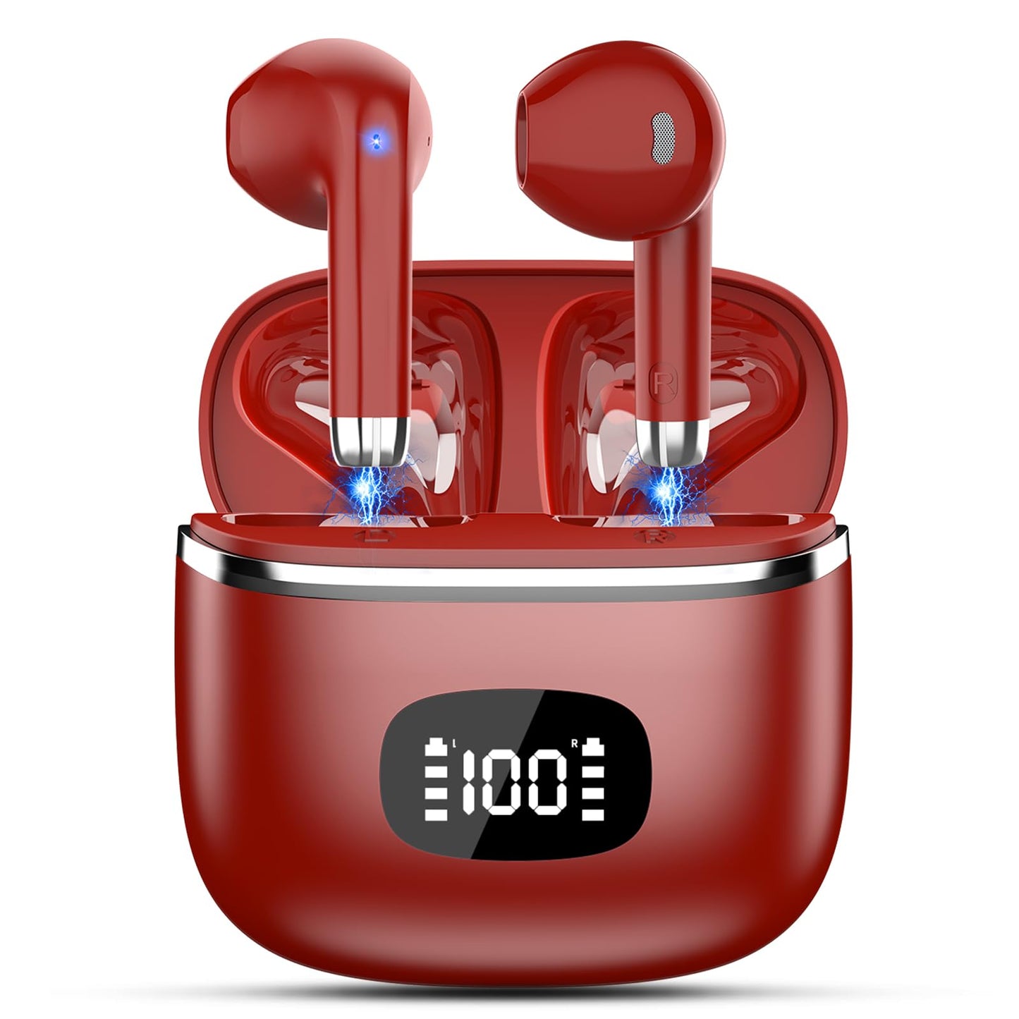 Wireless Earbuds - Bluetooth 5.3 Headphones HiFi Stereo Deep Sound