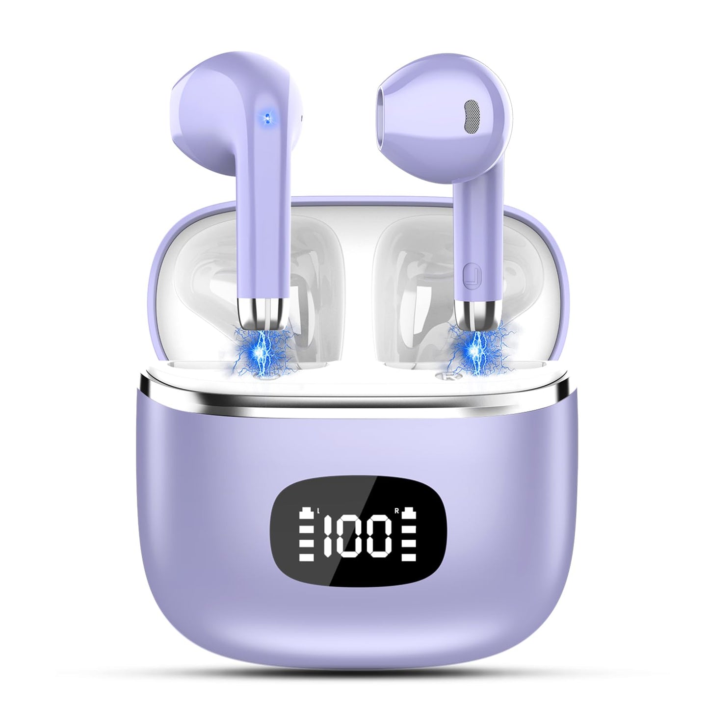 Wireless Earbuds - Bluetooth 5.3 Headphones HiFi Stereo Deep Sound