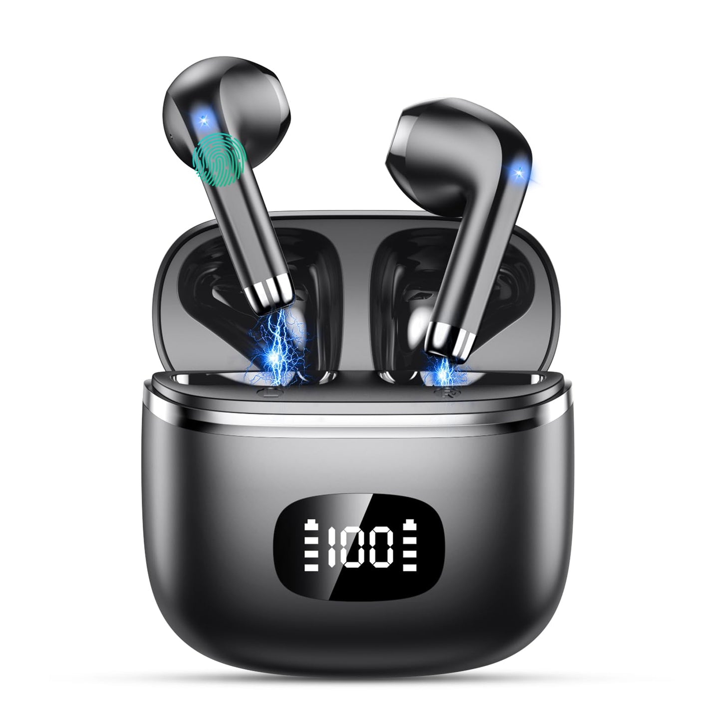 Wireless Earbuds - Bluetooth 5.3 Headphones HiFi Stereo Deep Sound