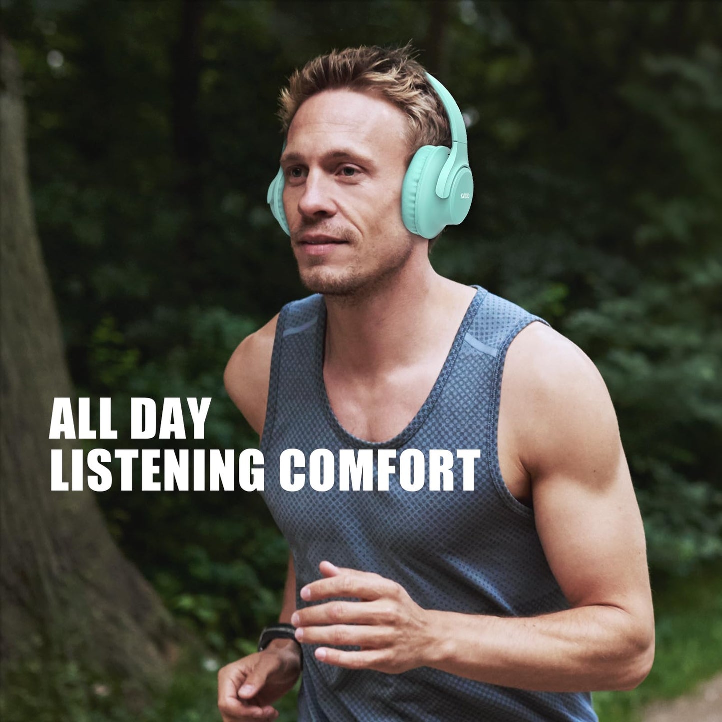 Over Ear Wireless Bluetooth Headphone with 65 Hours Playtime