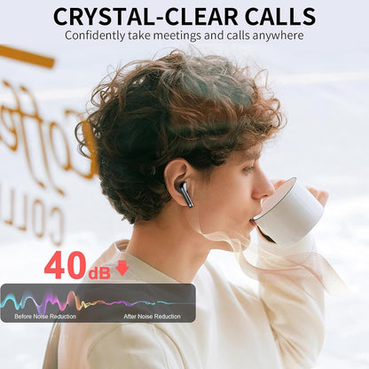 Wireless Earbuds - Bluetooth 5.3 Headphones HiFi Stereo Deep Sound