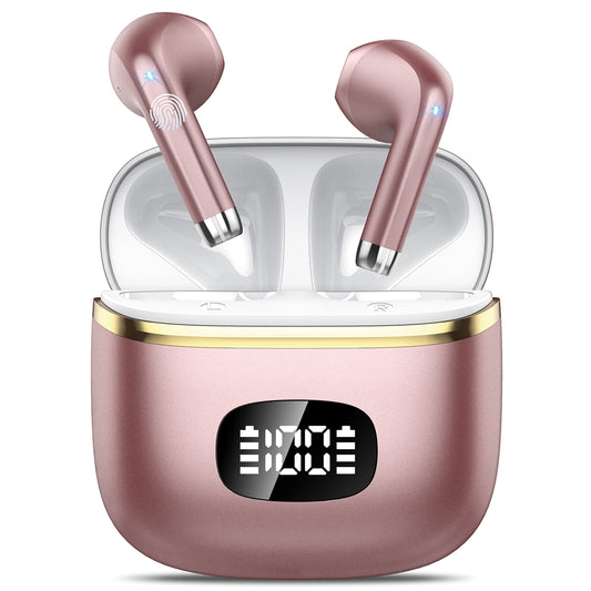 Wireless Earbuds - Bluetooth 5.3 Headphones HiFi Stereo Deep Sound