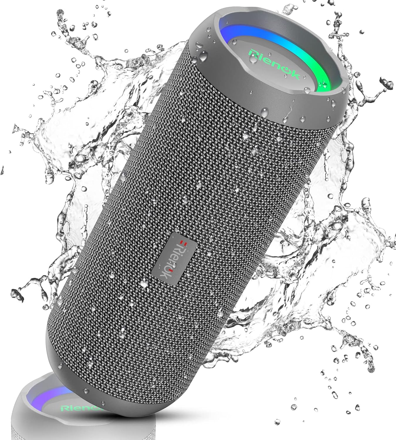 Bluetooth 5.3 Portable, Wireless, and Waterproof Speaker with 30W Enhanced Bass