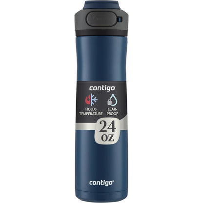 Contigo AUTOSEAL Tritan water bottle with spill-proof lid and carry handle