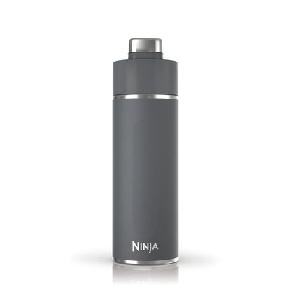 Hydration bottle with grip grooves and comfort spout for easy sipping