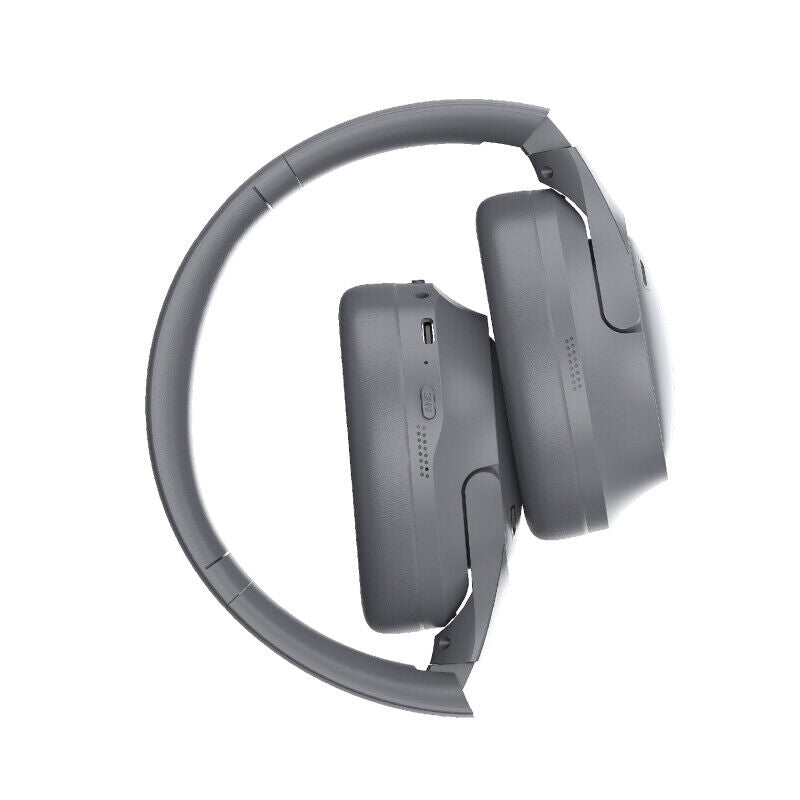 Close-up of Harmony headphones’ swivel ear cups and plush padding