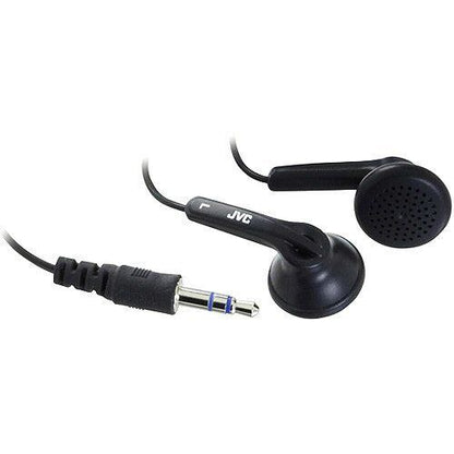 Retro-style in-ear headphones with 13.5mm drivers and black finish