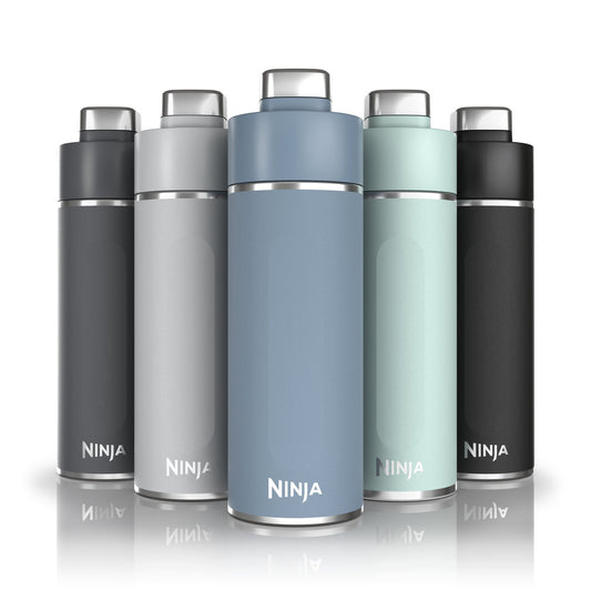 Ninja travel flask with BubbleLock technology for lasting fizz