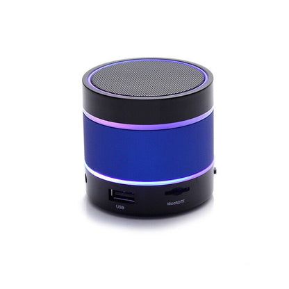 Bluetooth Wireless Speaker Portable with LED Light & Extra Bass