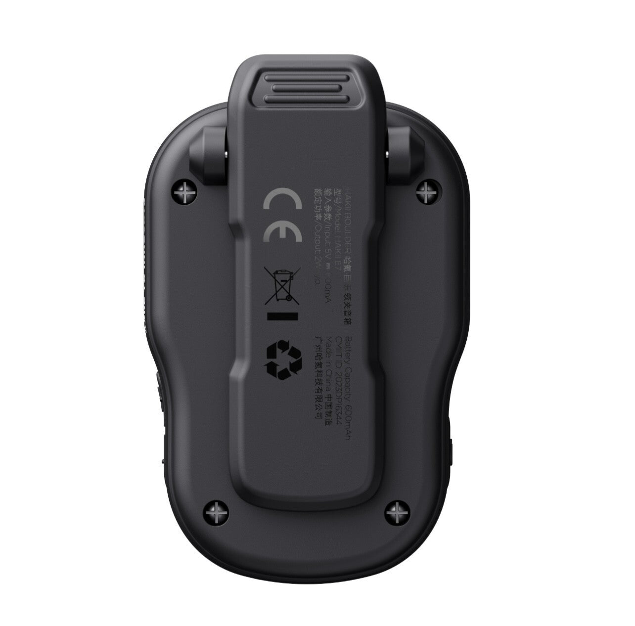HAKll Boulder Portable Clip On Waterproof Bluetooth Speaker with 20H Playtime IPX7