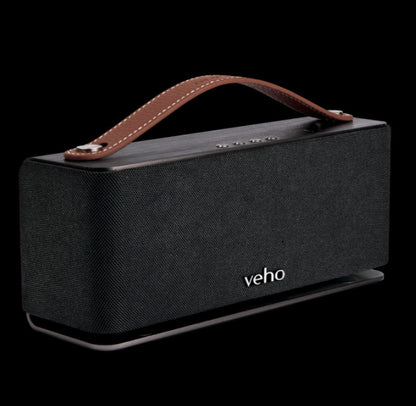 Vintage-inspired Veho MR-8 portable speaker featuring Bluetooth 5.3 and dual 6W output