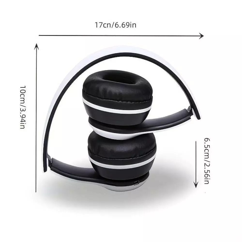 Wireless Bluetooth 5.1 Noise-Cancelling Over-Ear Headphones