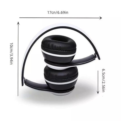 Wireless Bluetooth 5.1 Noise-Cancelling Over-Ear Headphones