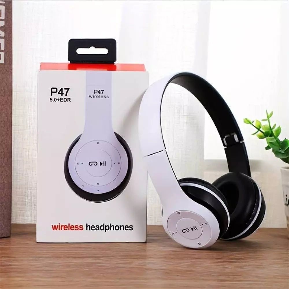 Wireless Bluetooth 5.1 Noise-Cancelling Over-Ear Headphones